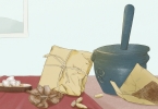 庵 （艹闾）的功效与作用