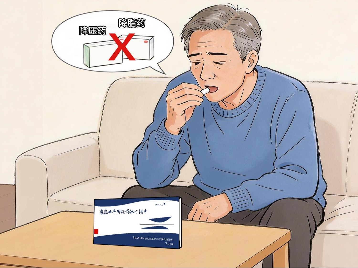 一粒药降压又降脂，降血压降胆固醇复方制剂什么牌子效果好？